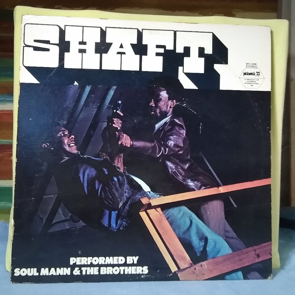 Shaft Soundtrack Soul Mann & The Brothers 1971 Vinyl record